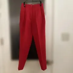 ZARA ザラ　ハイウエストパンツ　赤　XS