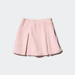 UNIQLO GIRLS ドライスウェットミニスコート ピンク130サイズ