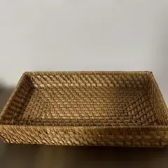 小物トレイ　編み込み