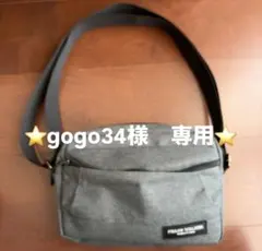 即購入OK PEACE WALKER ショルダーバッグ グレー