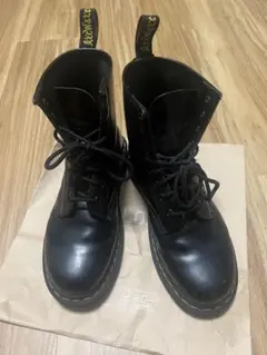 ドクターマーチン 8ホールシューズ ブラック UK5 24～24.5cm