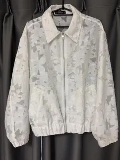 Cuirs オーガンジークロックドブルゾンのサムネイル