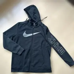 Nike ブラック フルジップ パーカーＬ