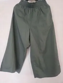 UNIQLO KIDS ガールズ ワイドクロップドパンツ 150