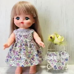 No.2050 メルちゃん　ワンピース　パンツ付き