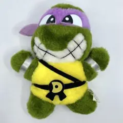 ミュータントタートルズ ドナテロ ぬいぐるみ　レトロ　当時物