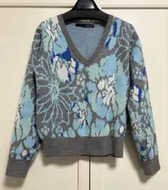Adonisís 花柄 Vネック ニットのサムネイル