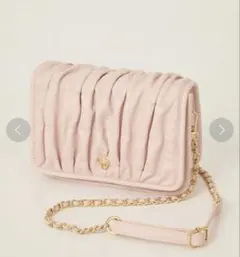 NICE CLAUPシャーリングミニショルダーバッグ