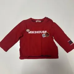 MIKIHOUSE 赤 長袖Tシャツ 80
