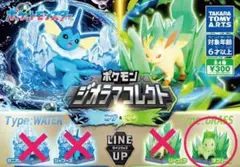 ポケモン ジオラマコレクト みず&くさ チコリータ フィギュア
