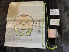 ちいかわベビー ノベルティ コップ/ ショッパー/ ステッカー ちいかわパーク