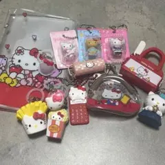 ハローキティ キーホルダー めじるしアクセサリー セット