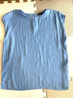 BANANA REPUBLIC ノースリーブ ブルー トップス