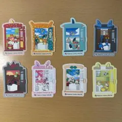 ピカチュウ賞 おとどけ!ステッカー ポケモンセンター 8種 セミコンプ 新品