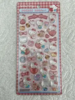 ボンボンドロップシール サンリオ 第2弾 キティ 赤