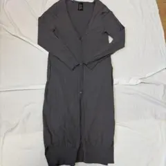Sov. ロングカーディガン　グレー　Ｖネック　カーディガン　ソブのサムネイル