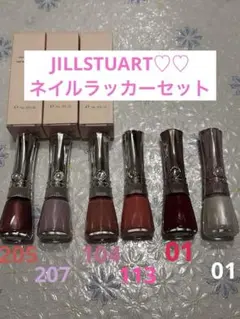 JILLSTUART ネイルラッカー 6本セットのサムネイル