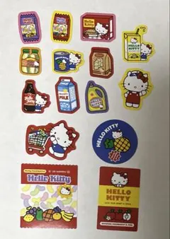 ハローキティ　フレークシール　おすそ分け　♯01