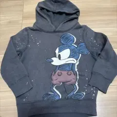 104 男の子　ZARA ディズニー　パーカー　子供服　秋服　冬服　ミッキー