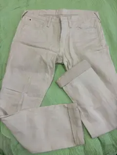 ４５R ホワイトデニムパンツのサムネイル