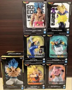 ドラゴンボールフィギュア 人造人間18号・マイティマスク等7体セット