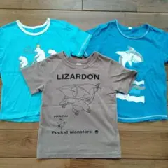 ポケットモンスター Tシャツ 3枚セット 130サイズ