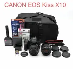 保証付き/ canon kiss x9/35-80mm/EF 75-300mm - メルカリ