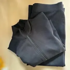 UNIQLO♡ドライスウェットナローマキシスカート♡セットアップ♡ブラックXL