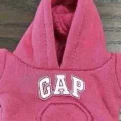 ピンク【新品】GAP パーカー ガチャ p