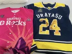 美品XL☆浦安D-Rocks☆ラグビー☆ユニフォーム ☆24番☆リバーシブル