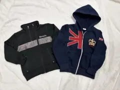 Bench ジップアップジャケット2〜3歳、イギリス柄パーカー　5〜6歳