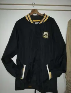 GNARLY ナイロンジャケット ブラック/イエロー