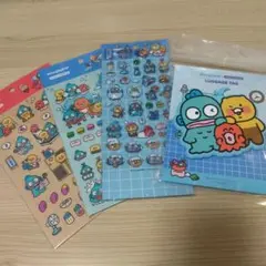 【新品】カカオフレンズ ハンギョドン コラボ シール&ラゲージタグ