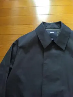 【美品!!】UNIQLO ステンカラーコート M ネイビー