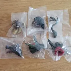 一番くじ　ゴジラ　モンスターヘッドマグネット　六種セット