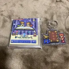 FF ピクセルリマスター アクリルキーホルダー 黒魔道士 戦士　書店コラボ
