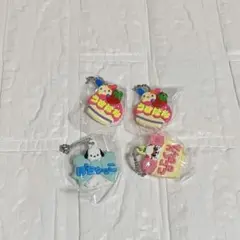4点 サンリオ メルヘン工房 おなまえホルダー まとめ売り