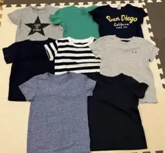保育園着 ベビー服 Tシャツ 80 男の子 8点セット