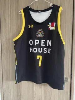 UNDER ARMOUR 群馬クレインサンダーズ ユニフォーム 7番　五十嵐圭のサムネイル