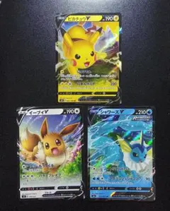 ポケモンカード ピカチュウ シャワーズ 2枚セット - メルカリ
