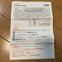 【匿名配送】日本スキー場開発株主優待券・割引券 一冊2026年1月権利分最新版