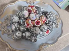 盛り盛りカラフル手書きビーズ セット