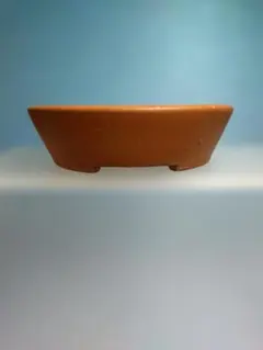 チ*ン様 陶器製茶色鉢・小品盆栽鉢