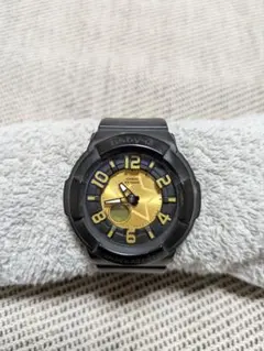 Casio Baby-G 腕時計 ブラック/ゴールド