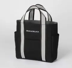 新品 DEAN&DELUCA リバーシブルトートバッグL ブラック／グレー - メルカリ