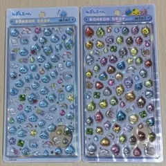 【正規品】ボンボンドロップシールミニ　しずくちゃん、しずくの森の仲間たち
