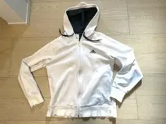 adidas フード付き ジップアップジャケット