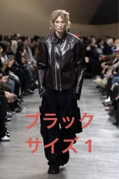 sacai 16SS 変形ライダースジャケット sacai - サカイ SACAI レザーライダースジャケットの通販 by