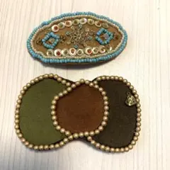 バレッタ2個セット