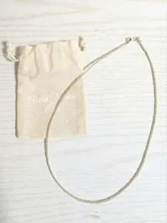 NINA&JULES　SV925　ビーズネックレス　シルバー　ニナ エ ジュールのサムネイル